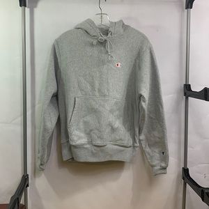 Champion mens (S) grey hoodie